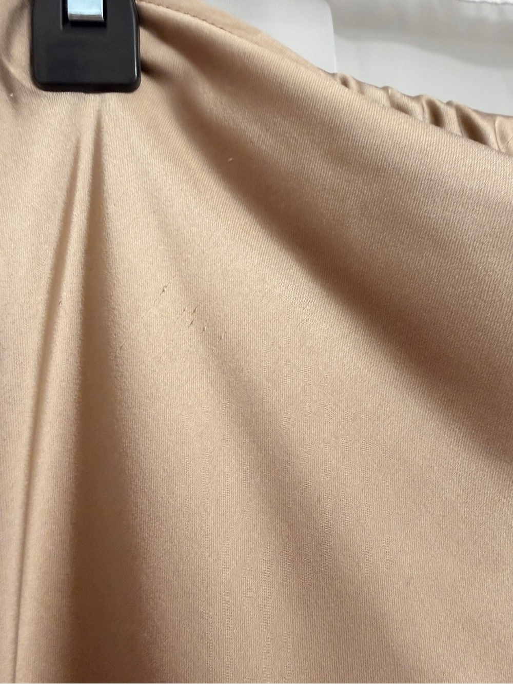 Gold Old Navy Satin-Look Midi Skirt - Picture 3 of 4
